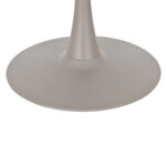 CASPIAN ΤΡΑΠΕΖΙ ΓΚΡΙ ΜΕ ΟΨΗ ΜΑΡΜΑΡΟΥ 80x80x75cm