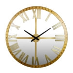 IDOLE GOLD ΡΟΛΟΪ ΤΟΙΧΟΥ 60x60x6cm ΜΕΤΑΛΛΟ ΧΡΥΣΟ ΚΑΘΡΕΠΤΗΣ