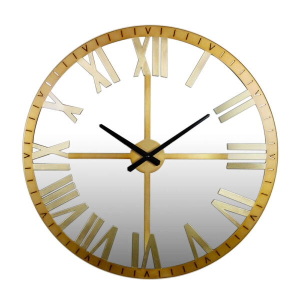 IDOLE GOLD ΡΟΛΟΪ ΤΟΙΧΟΥ 60x60x6cm ΜΕΤΑΛΛΟ ΧΡΥΣΟ ΚΑΘΡΕΠΤΗΣ