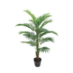 ΤΕΧΝΗΤΟ ΔΕΝΤΡΟ ΦΟΙΝΙΚΑΣ REAL TOUCH ΣΕ ΠΛΑΣΤΙΚΗ ΓΛΑΣΤΡΑ ΠΡΑΣΙΝO - Υ105cm 6/ΚΙΒ