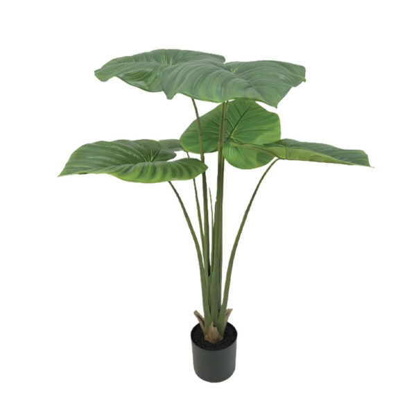 ΤΕΧΝΗΤΟ ΔΕΝΤΡΟ ΦΙΛΟΔΕΝΤΡΟ REAL TOUCH ΣΕ ΠΛΑΣΤΙΚΗ ΓΛΑΣΤΡΑ ΠΡΑΣΙΝΟ - Y120cm 4/ΚΙΒ