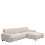 Καναπές Γωνιακός Αναστρέψιμος ArteLibre TRIANA Μπεζ Ύφασμα 287x161x71cm