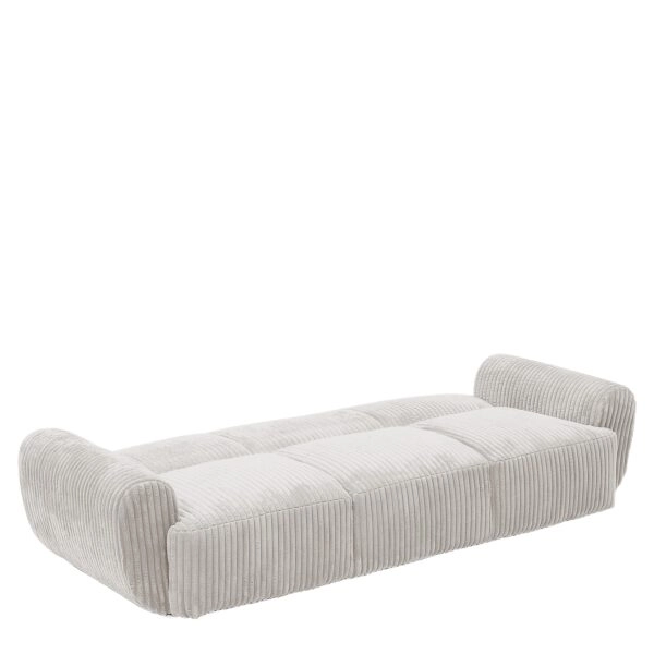 Καναπές Κρεβάτι Τριθέσιος ArteLibre SCULPTA Μπεζ Ύφασμα 234x88x75cm