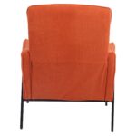 Πολυθρόνα ArteLibre ELAN Σάπιο Μήλο Ύφασμα Κοτλέ/Μέταλλο 94x77x82cm