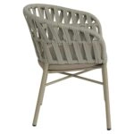 Πολυθρόνα Κήπου ArteLibre LANGKAWI Μπεζ Αλουμίνιο/Rattan 57x56x78cm