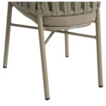 Πολυθρόνα Κήπου ArteLibre LANGKAWI Μπεζ Αλουμίνιο/Rattan 57x56x78cm