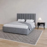 Κρεβάτι Unona Γκρι 160x200cm