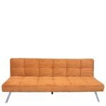 Καναπές Κρεβάτι ArteLibre ELVORE Κεχριμπάρι Ύφασμα/Ξύλο 190x83x74cm