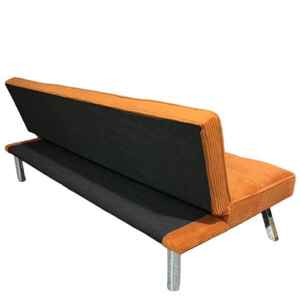 Καναπές Κρεβάτι ArteLibre ELVORE Κεχριμπάρι Ύφασμα/Ξύλο 190x83x74cm