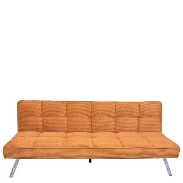 Καναπές Κρεβάτι ArteLibre ELVORE Κεχριμπάρι Ύφασμα/Ξύλο 190x83x74cm