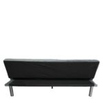 Καναπές Κρεβάτι ArteLibre ELVORE Γκρι Ύφασμα/Ξύλο 190x83x74cm