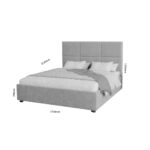 Κρεβάτι Lanotta Μπεζ 160x200cm