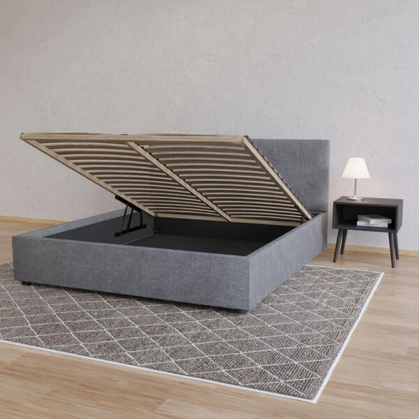 Κρεβάτι Billy Γκρι 180x200cm