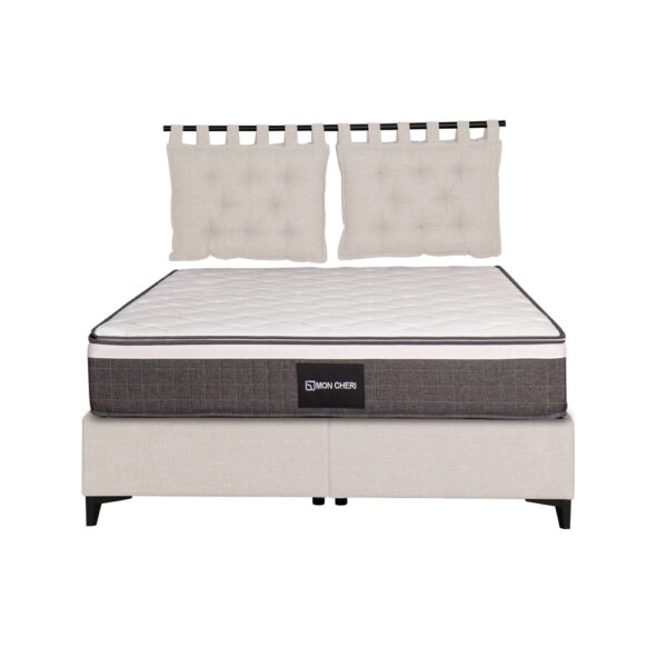 HANG BOX ΒΑΣΗ 160x200cm OFF WHITE 16-950 200x160x34cm