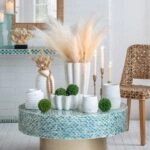 Artekko Cement Λευκό Τσιμεντένιο Βάζο (26x18.5x12)cm