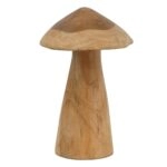 Artekko Woody Διακοσμητικό Μανιτάρι από Ξύλο Teak (22x22x30)cm