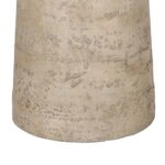 Artekko Taric Μπεζ Βοηθητικό Τραπέζι από Μαγνήσιο (56x56x64.8)cm