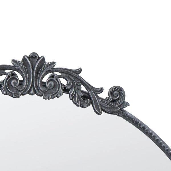 Artekko Dia Μαύρος Μεταλλικός Καθρέπτης Τοίχου (91.4x3.8x97.8)cm