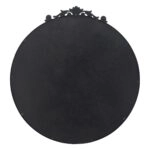 Artekko Dia Μαύρος Μεταλλικός Καθρέπτης Τοίχου (91.4x3.8x97.8)cm