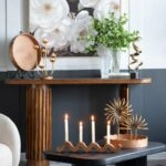 Artekko Trophy Χρυσό Μεταλλικό Επιτραπέζιο Διακοσμητικό (13x9x42)cm