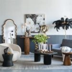 Artekko Trophy Χρυσό Μεταλλικό Επιτραπέζιο Διακοσμητικό (13x9x42)cm