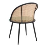 Σετ τραπεζαρία 5τμχ Allos - Jacob Megapap χρώμα sapphire oak - κυπαρισσί 75x75x77εκ.