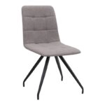 Σετ τραπεζαρία 5τμχ Darlen - Bianca Megapap χρώμα sapphire oak - ανοιχτό μπεζ 125x72x74εκ.