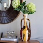 Artekko Ekko Διακοσμητικό Βάζο Κεραμικό Πολύχρωμο (17.3x17.3x43)cm