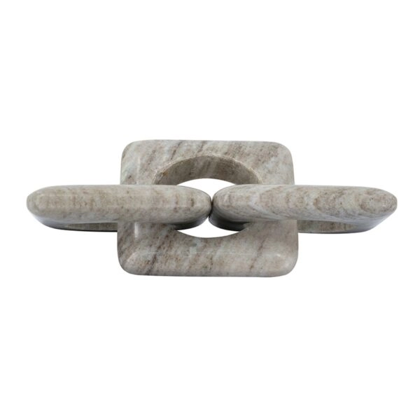 Artekko Marble Γκρι Μαρμάρινη Διακοσμητική Αλυσίδα (26x10x2.5)cm