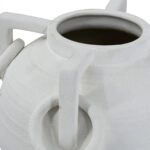 Artekko Candia Λευκό Κεραμικό Βάζο (28x28x39.5)cm