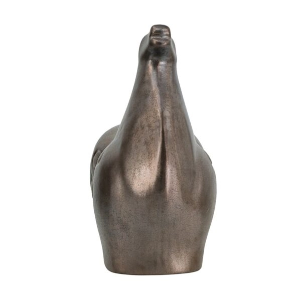 Artekko Pitcher Μεταλλική Διακοσμητική Κανάτα με Οξείδωση (17x12x20)cm