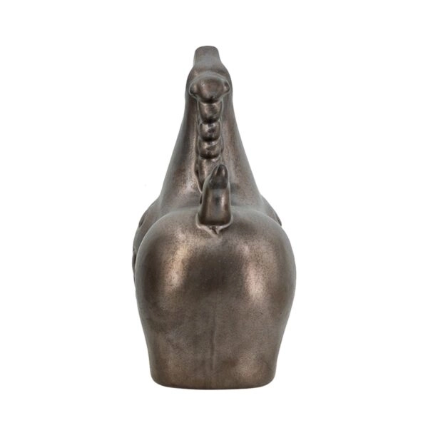 Artekko Pitcher Μεταλλική Διακοσμητική Κανάτα με Οξείδωση (17x12x20)cm