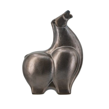 Artekko Candia Μπρονζέ Κεραμικό Διακοσμητικό Άλογο (21x10.5x29)cm