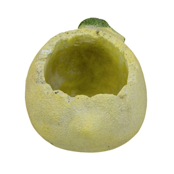 Artekko Lemon Κίτρινο Τσιμεντένιο Κασπώ (18.5x12x10.5)cm