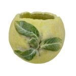 Artekko Lemon Κίτρινο Τσιμεντένιο Κασπώ (22.5x14x12)cm