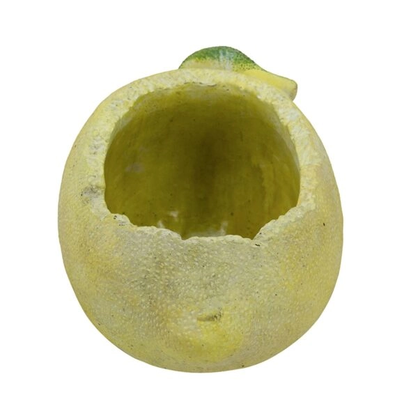 Artekko Lemon Κίτρινο Τσιμεντένιο Κασπώ (22.5x14x12)cm