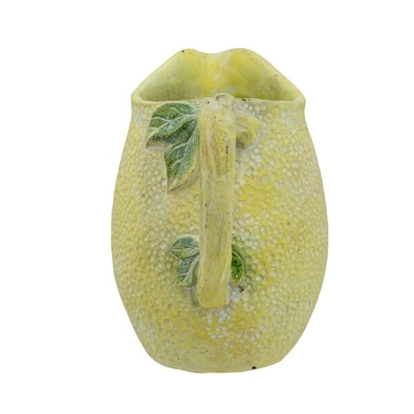 Artekko Lemon Κίτρινο Τσιμεντένιο Βάζο (19.5x14.5x20)cm