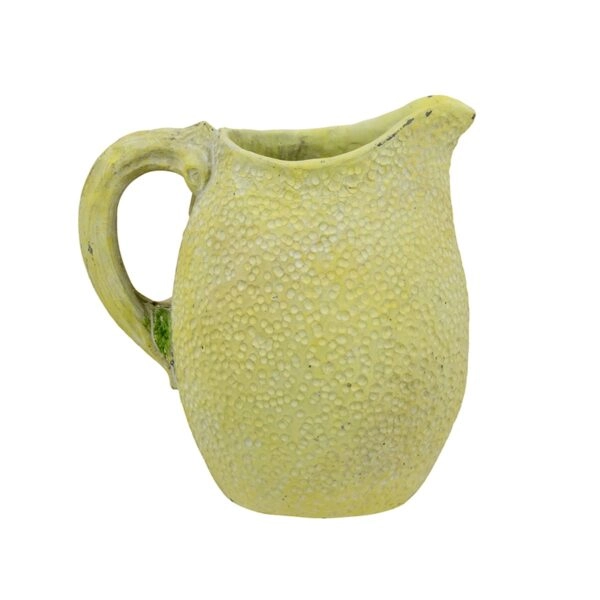 Artekko Lemon Κίτρινο Τσιμεντένιο Βάζο (19.5x14.5x20)cm