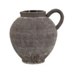 Artekko Antique Κεραμικό Βάζο σε Μαύρη Πατίνα (20.3x17.2x19.2)cm