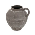 Artekko Antique Κεραμικό Βάζο σε Μαύρη Πατίνα (20.3x17.2x19.2)cm
