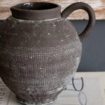 Artekko Antique Κεραμικό Βάζο σε Μαύρη Πατίνα (20.3x17.2x19.2)cm