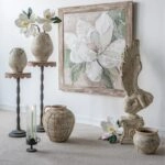 Artekko Antique Κεραμικό Βάζο σε Καφέ Αποχρώσεις (32x31.5x33)cm