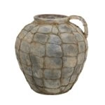 Artekko Antique Κεραμικό Βάζο σε Καφέ Αποχρώσεις (32x31.5x33)cm