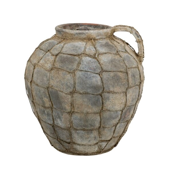 Artekko Antique Κεραμικό Βάζο σε Καφέ Αποχρώσεις (32x31.5x33)cm