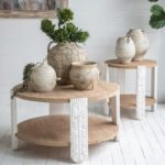 Artekko Antique Κεραμικό Βάζο σε Καφέ Αποχρώσεις (32x31.5x33)cm