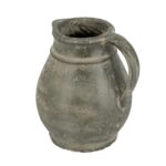 Artekko Antique Βάζο από Τερακότα σε Πράσινη με Μπεζ Αποχρώση (25x25x22.5)cm