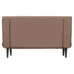 ΚΑΝΑΠΕΣ ΚΡΕΒΑΤΙ 2 ΑΤΟΜΩΝ ASMA HM3077.07 ΣΚΟΥΡΟ ΜΠΕΖ ΥΦΑΣΜΑ 143x78x84Yεκ.