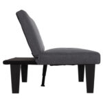 ΚΑΝΑΠΕΣ ΚΡΕΒΑΤΙ 2-ΘΕΣΙΟΣ KORO HM3304.01 ΓΚΡΙ PU ΔΕΡΜΑ 165x75x64Υεκ