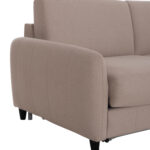 ΚΑΝΑΠΕΣ-ΚΡΕΒΑΤΙ ΜΕ ΑΝΑΔΙΠΛ.ΣΤΡΩΜΑ ETUDINE HM3311.02 ΜΠΕΖ ΥΦΑΣΜΑ 185x97x87Υεκ