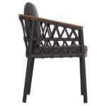 ΠΟΛΥΘΡΟΝΑ ΑΛΟΥΜΙΝΙΟΥ STREAM HM6427.01 ΣΚΟΥΡΟ ΓΚΡΙ ΣΧΟΙΝΙ & OLEFIN 59x63x85Υεκ.